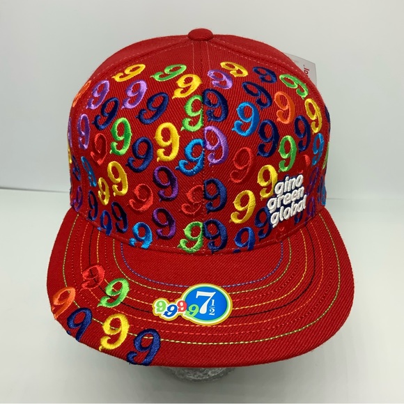 Gino Green Global Red Multicolor 59FIFTY Hat - Picture 5 of 5